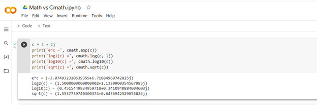 Python-ի “cmath” մոդուլը։. Ծրագրավորման լեզուներ | by Arpine Keyan ...