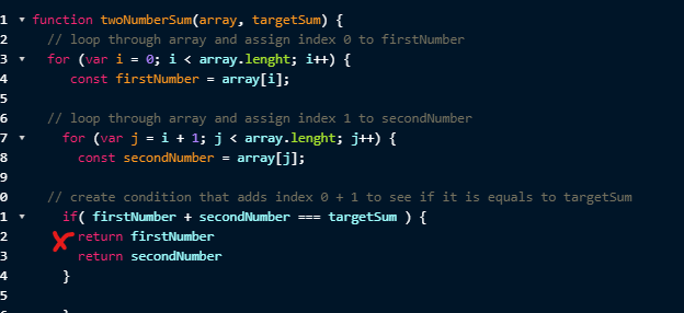 Solving Two Number Sum with JavaScript. (Part 1 of 2) | by Don Lamarr ...