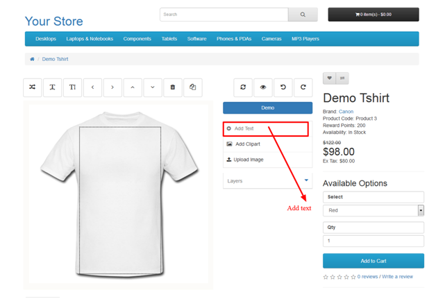 custom shirt website