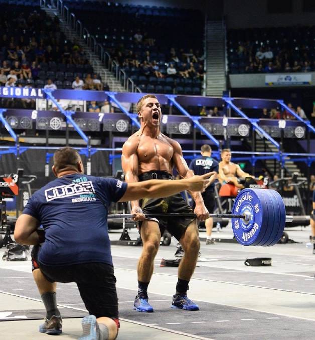 Ricky Garard — The Crossfit Lion. At AXUM we always appreciate extreme… by Axum Gear Medium