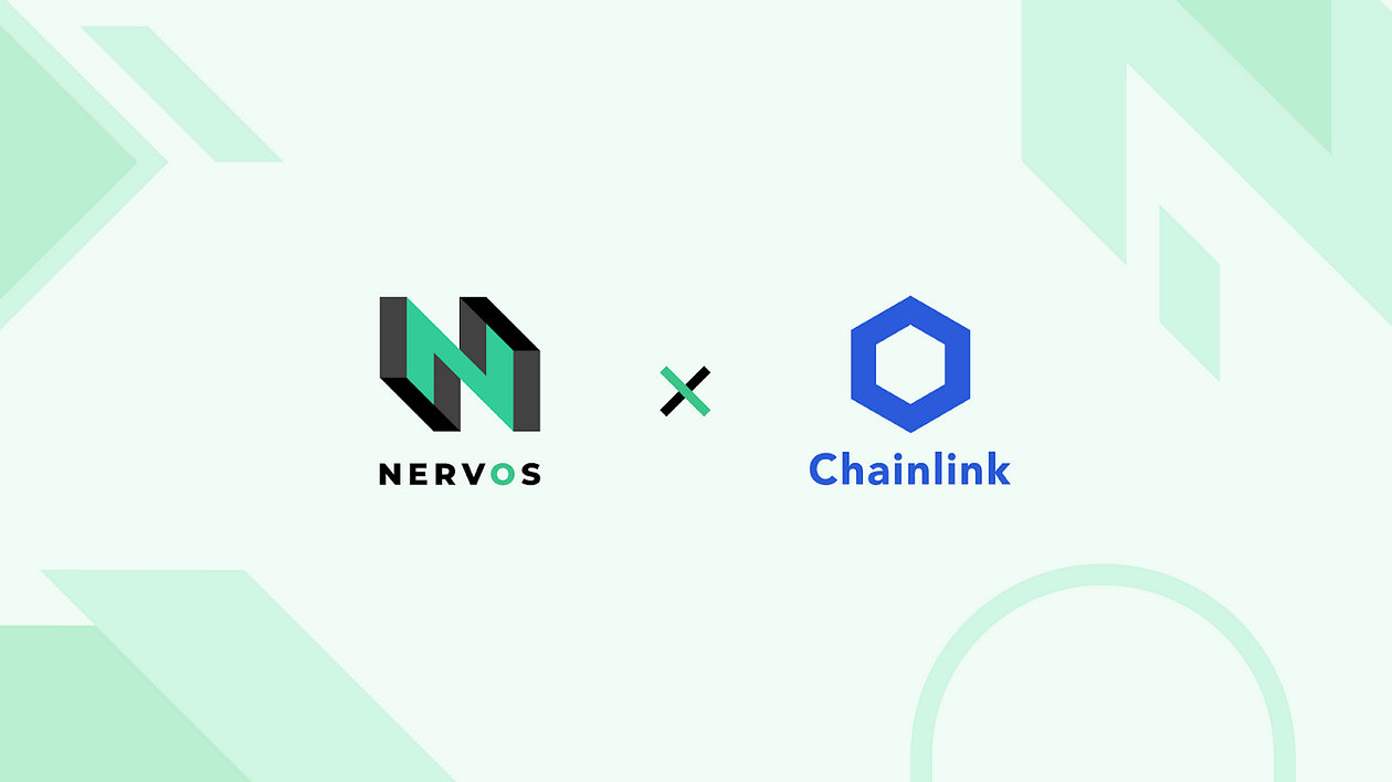 Logos de Nervos y Chainlink
