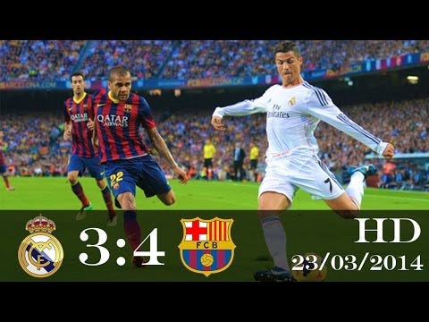 Real Madrid Vs Barcelona 2014