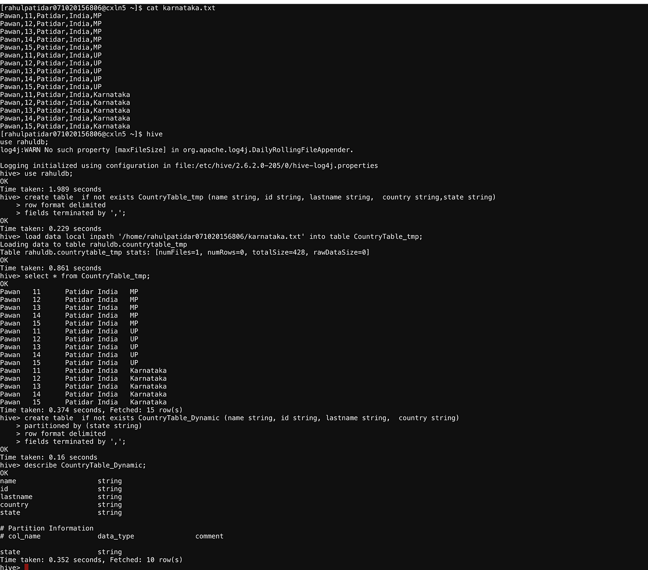 Dynamic Partitioning