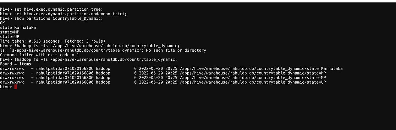 Dynamic Partitioning