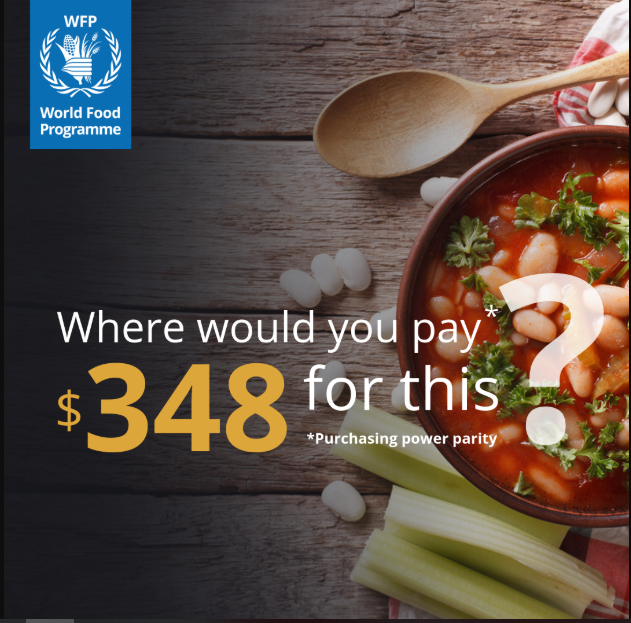 Counting the Beans: The true cost of a plate of food around the world | by World  Food Programme | World Food Programme Insight