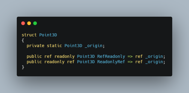 Readonly Ref vs Ref Readonly in C# Struct | by Simonas Baltulionis ...