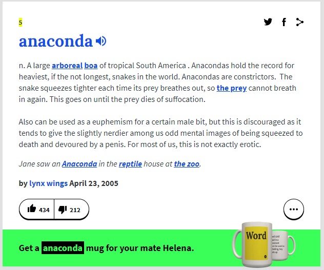 My Anaconda Don T My Introduction To The Term Anaconda By Sydel Brown Medium My Anaconda Don T My Introduction To The Term Anaconda By Sydel Brown Medium