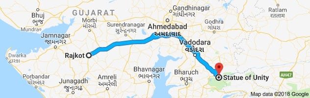 Distance From Ahmedabad To Morbi Plan Your Trip For Statue Of Unity | By Shiladitya Mukherjee | Medium