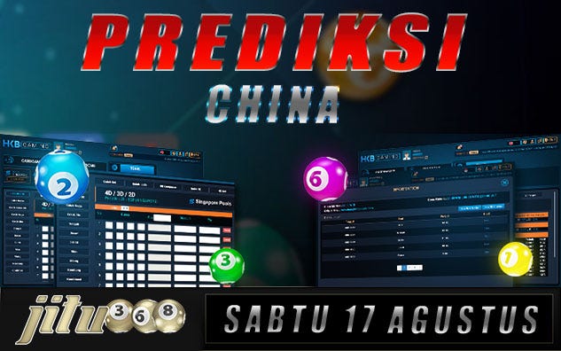 Prediksi Jitu Togel China Sabtu 17 Agustus 2019 Dunia