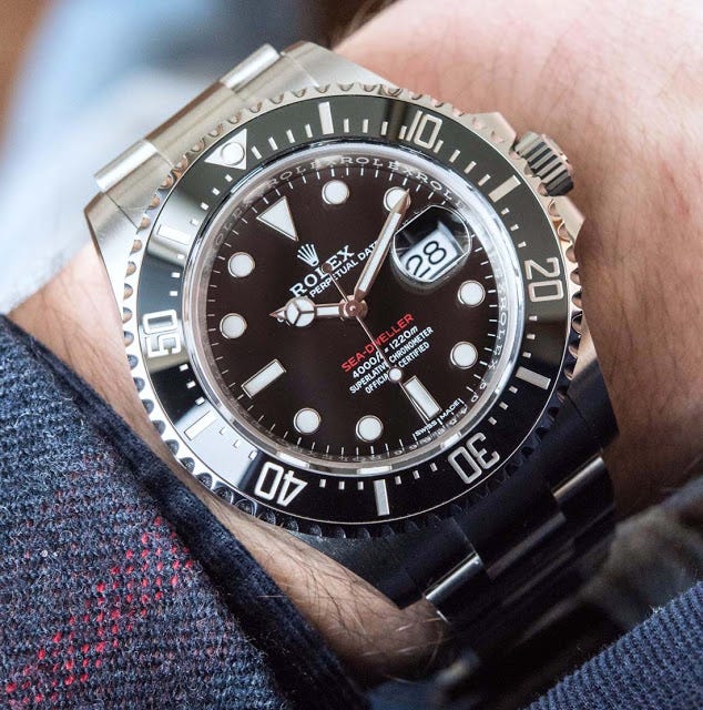 Rolex Sea-Dweller 126600 Watch Marks 50th Anniversary Of The Sea-Dweller |  by Gavin Ma | Medium