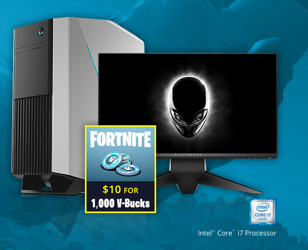 Play Fortnite And Earn V Bucks With The Alienware October Community - 