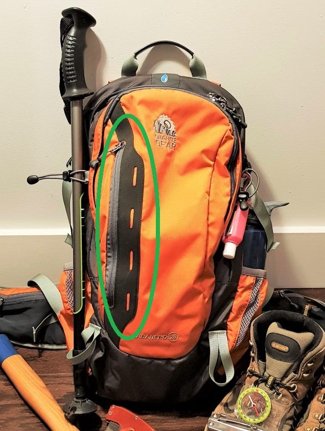 backpack loops