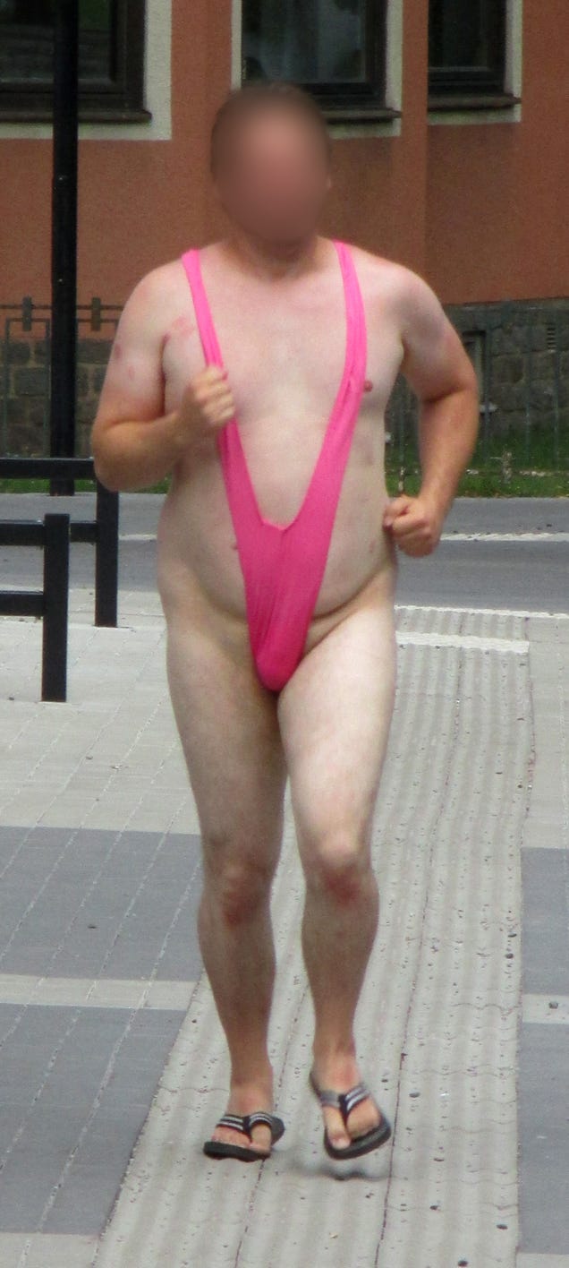 ugly swimwear