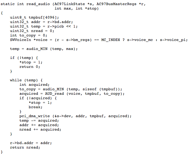 QEMU Core Audio. 在這個章節裡，我們將要說明的是 Qemu 如何利用 Mac OS 當作… by Chen Felix