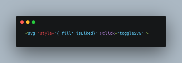 v-bind:style to conditionally style SVG