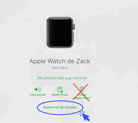 Supprimer apple watch de son compte Clearance