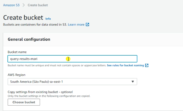 How to create table in AWS Athena | by Mariane Neiva — @maribneiva | Medium