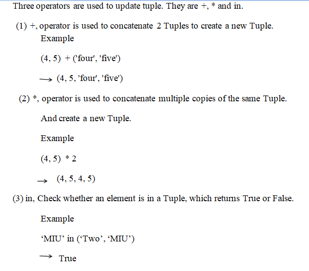 Update Python Tuple - Kazi Mushfiqur Rahman - Medium