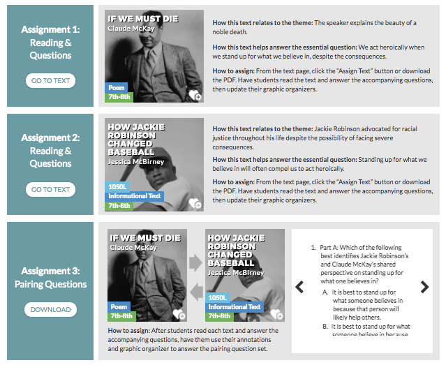 How Jackie Robinson Changed Baseball Answer Key BaseBall Wall