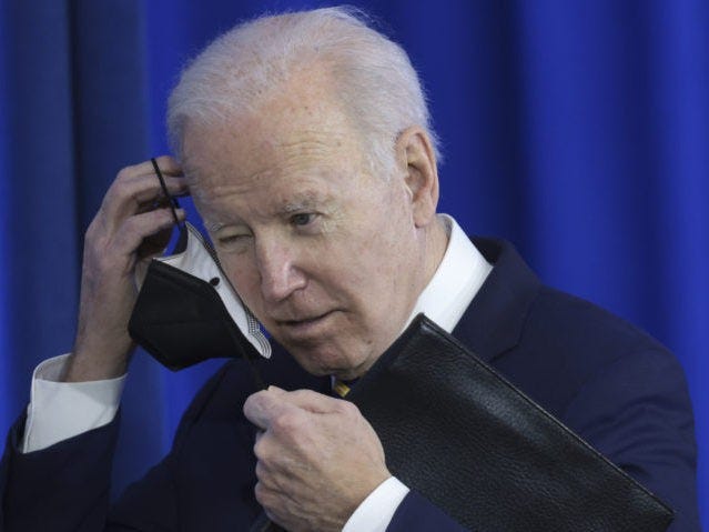Joe Biden Forces Children to Wear Masks on Buses as States Lift Restrictions