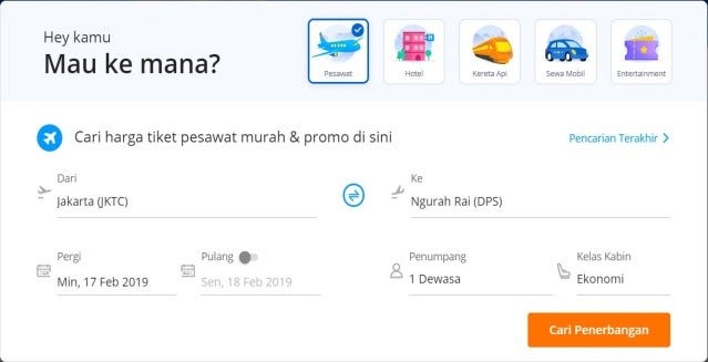 UI & UX Between Traveloka & Tiket.com | by Nur Azizah Harun | Medium