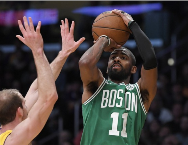 kyrie shooting percentage