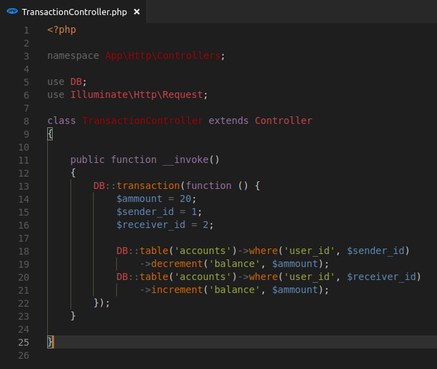 Database Transaction dengan PDO, Codeigniter dan Laravel