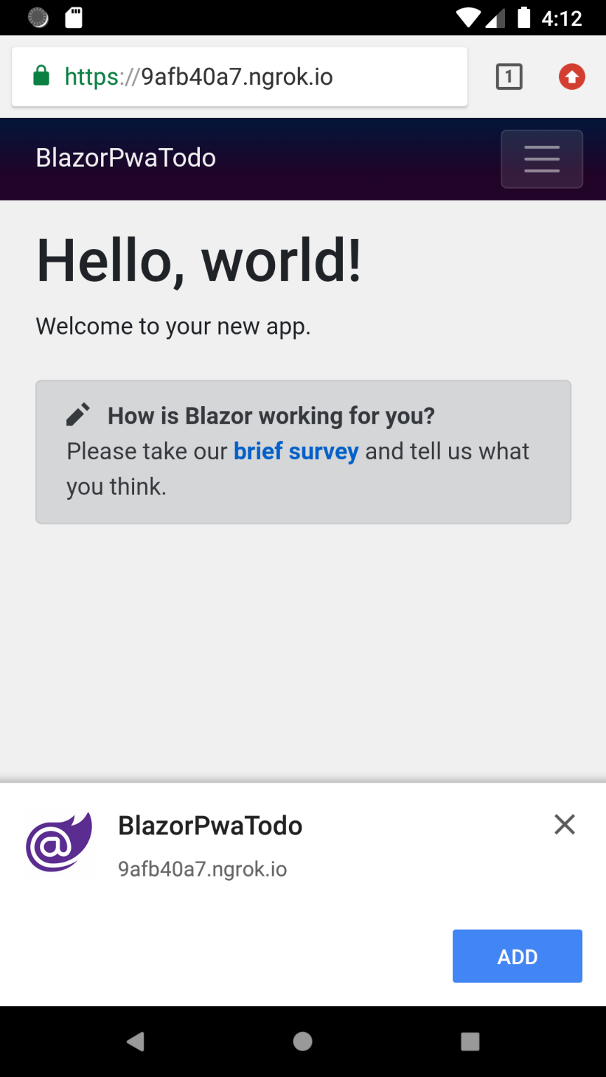 Building a Progressive Web App with Blazor by Raymond Medium