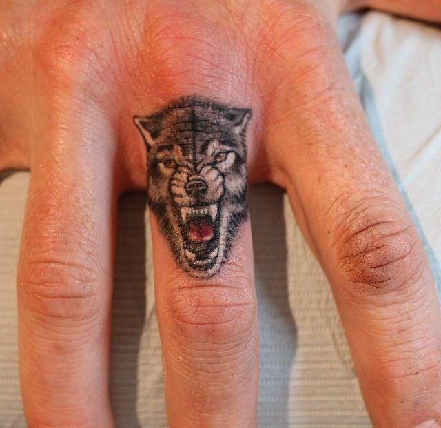 Cool Finger Tattoos