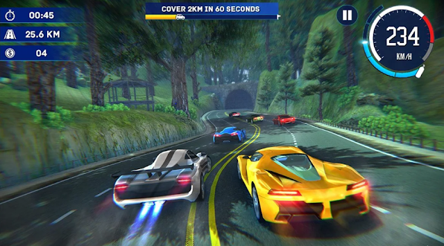 car racing game screenshot
