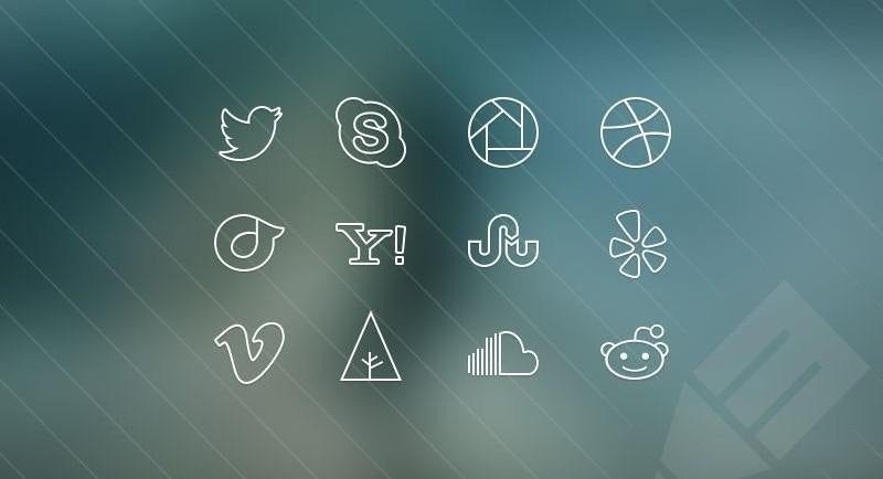 54 Beautiful [Free!] Social Media Icon Sets For Your Website | by