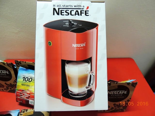 Nescafe Red Mug Coffee Machine 