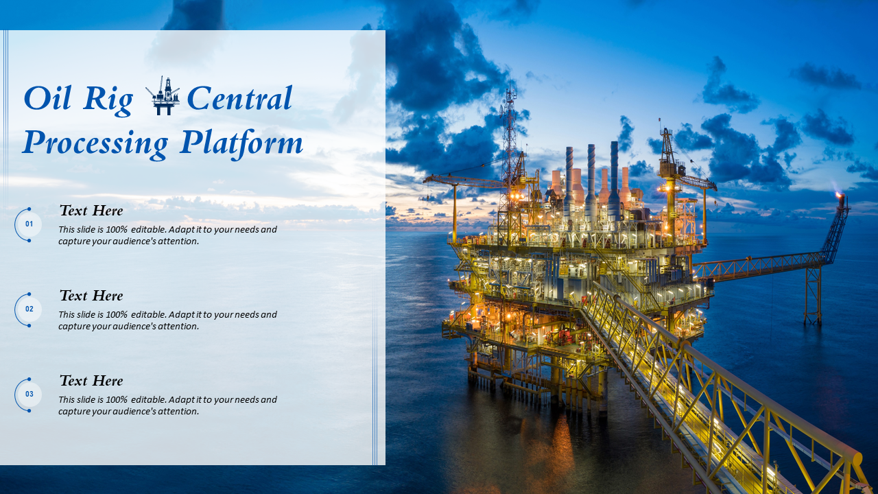 oil and gas company presentation ppt