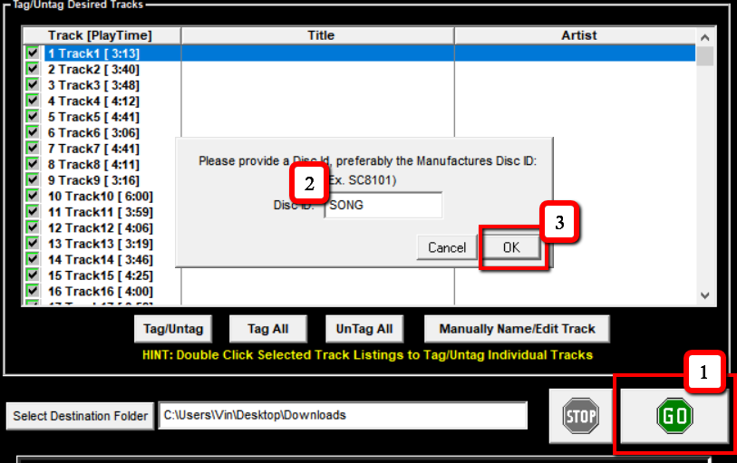 Convert cdg to lrc files