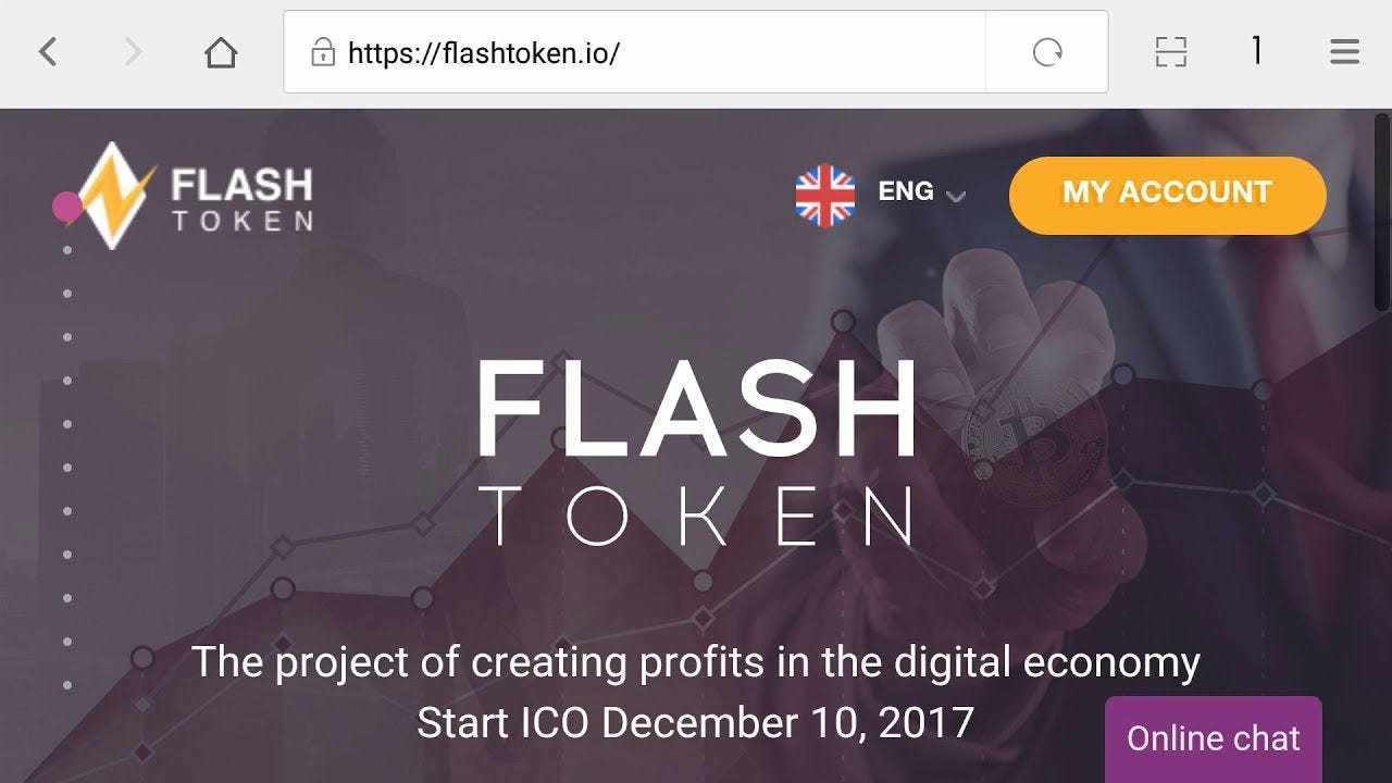Flash Token — Innovative Crypto Investments Platform by Em00n01 Medium