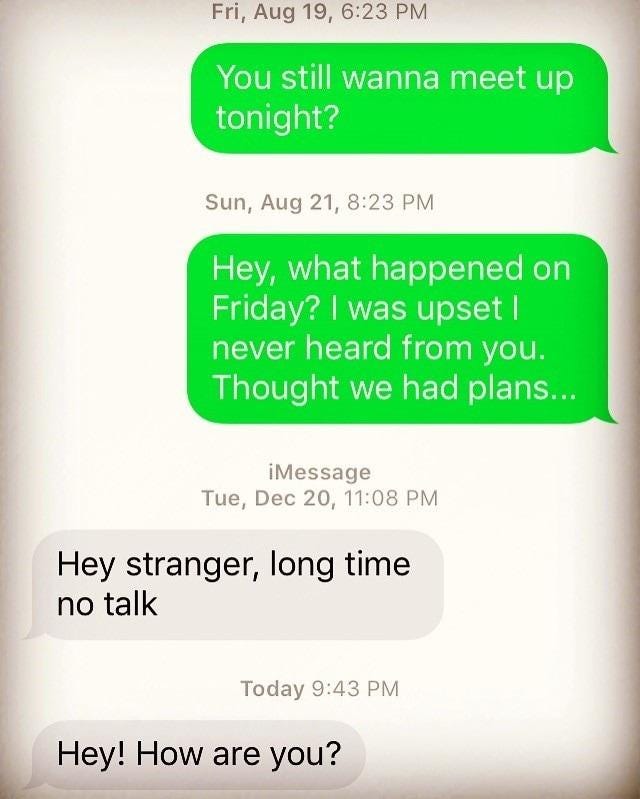 When a ghost becomes a zombie: The dating phenomenon, in one screenshot - The Washington Post