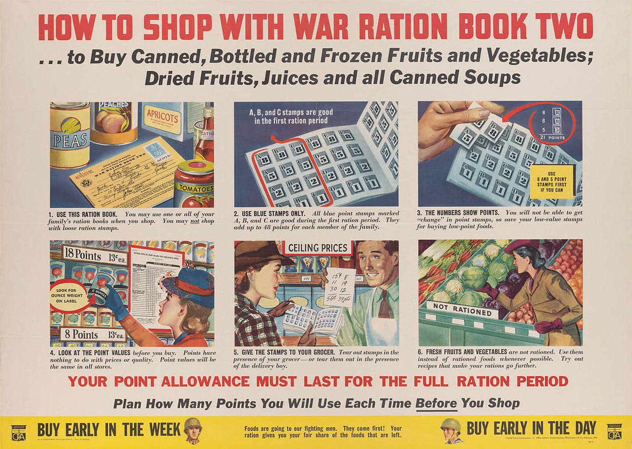 The Dark Days of World War II Food Rationing | by Nicol Valentin ...