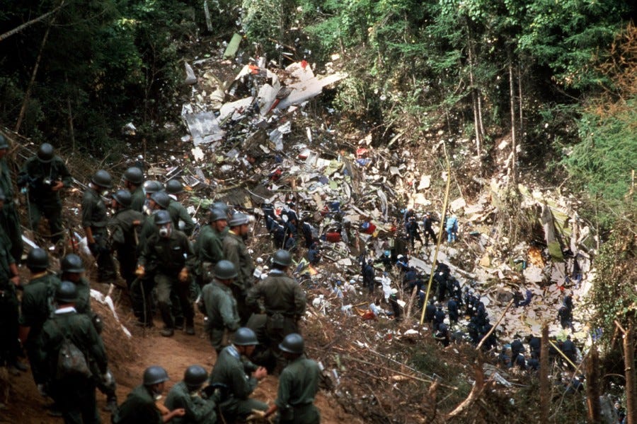 Fire on the Mountain The crash of Japan Airlines flight 123 by Admiral_Cloudberg Jun, 2021