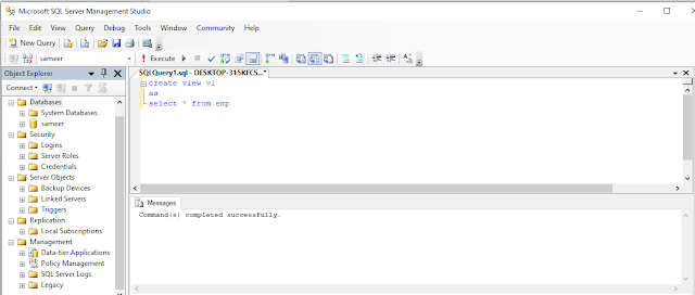 Types Of View in SQL Server. Introduction | by Sameer Gaikwad | Medium