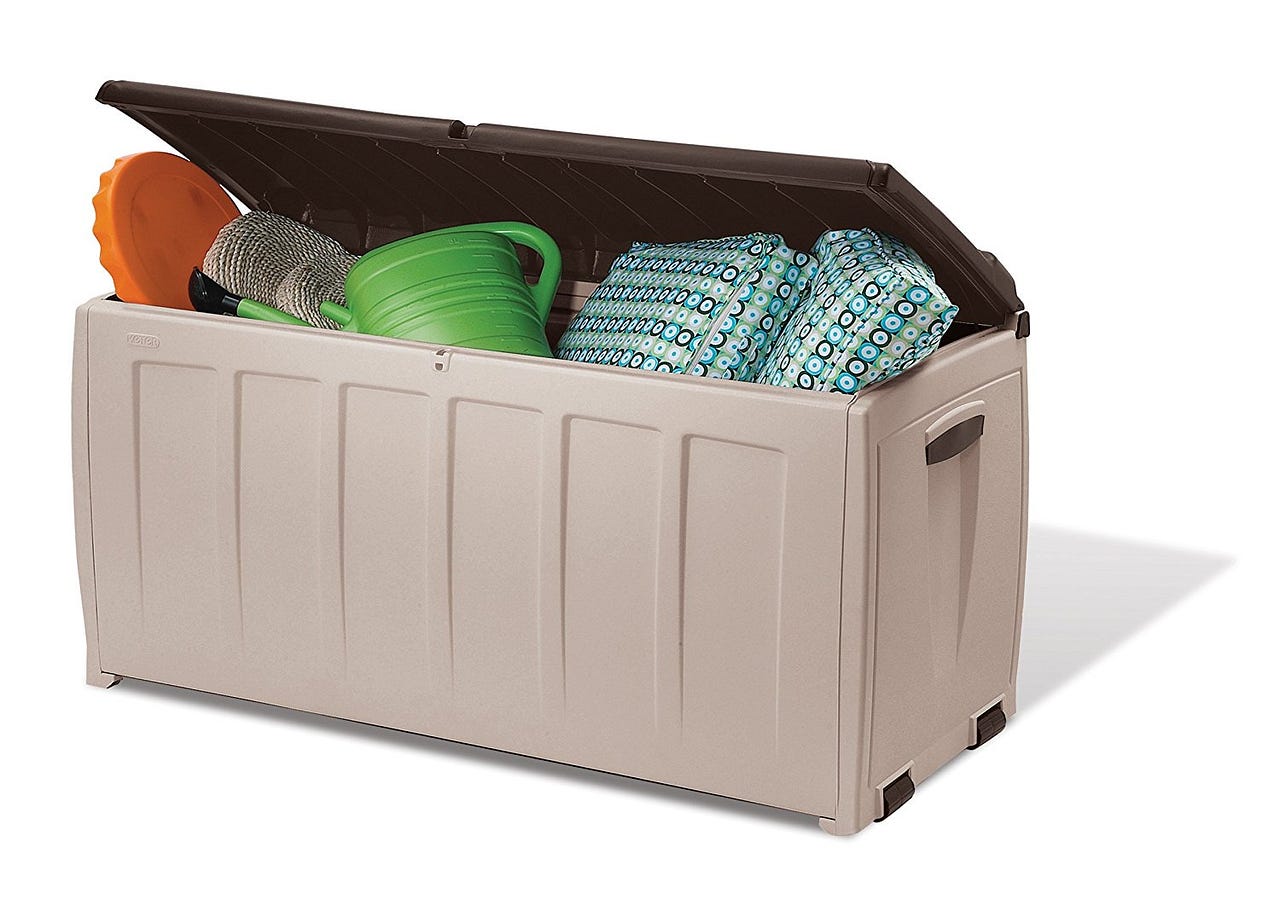 The Best Plastic Garden Storage Boxes, Sheds and Cupboards by Ethan