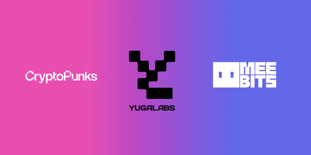 Yuga Labs收购CryptoPunks和Meebits