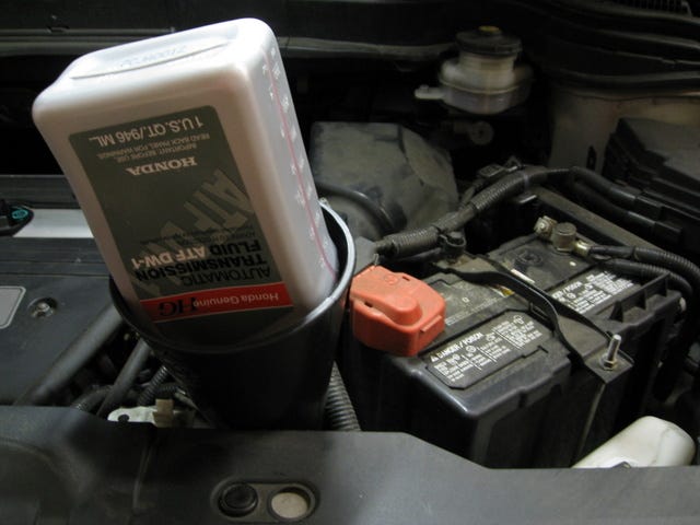 Refreshing The A T Fluid In A Honda Cr V By Christopher Lott Medium