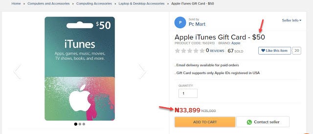 Buy Us Itunes Cards In Nigeria Pay In Naira And Instant Delivery By Michael Olafusi Medium
