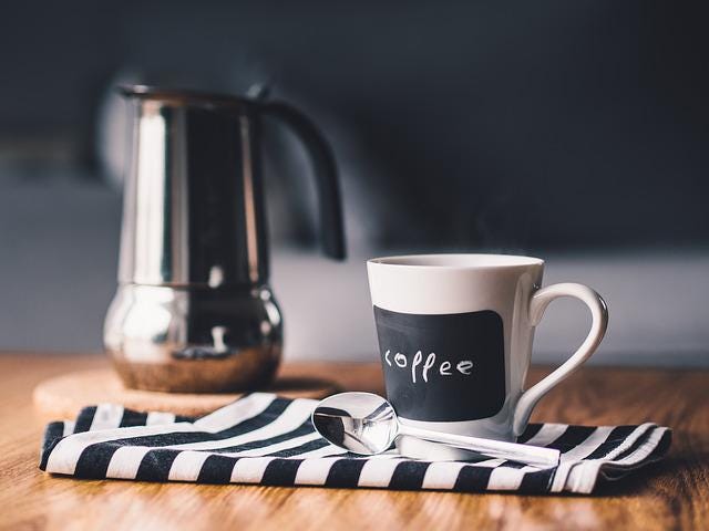 Coffee. Image by fancycrave1 from Pixabay.