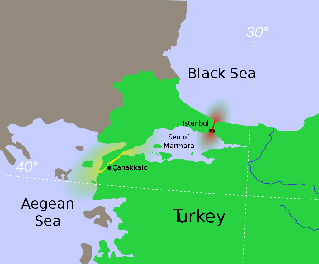 A 25 billion dollar canal around the Bosporus Canal Istanbul by