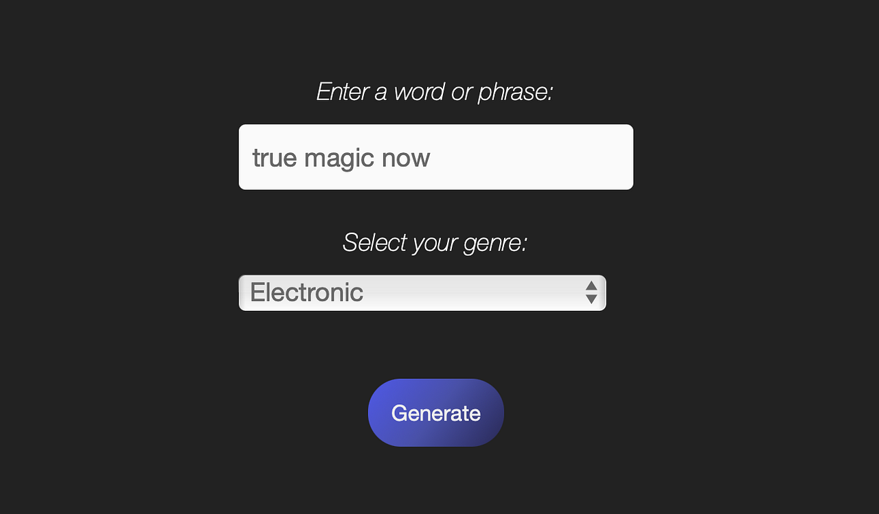 Name generators to name your next album or a band? Yes by Show4me