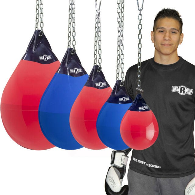 KO quarantine with a DIY water punching bag for under $100 | In Fitness And  In Health