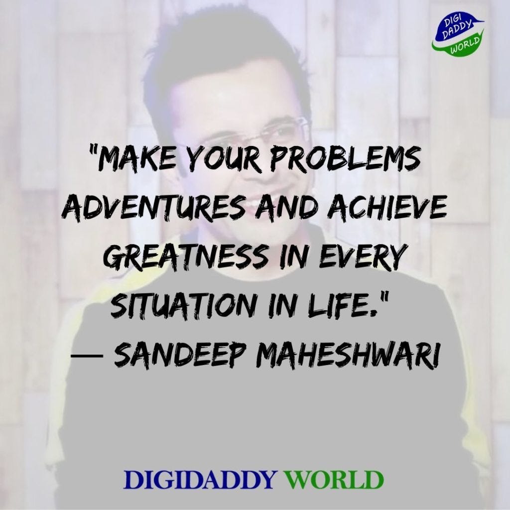 Sandeep Maheshwari Motivational Quotes and Wiki - Divya Soni - Medium