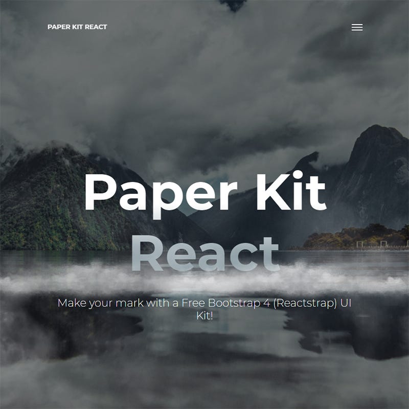 10+ Free & Premium React Website Templates for Stunning App-Based ...