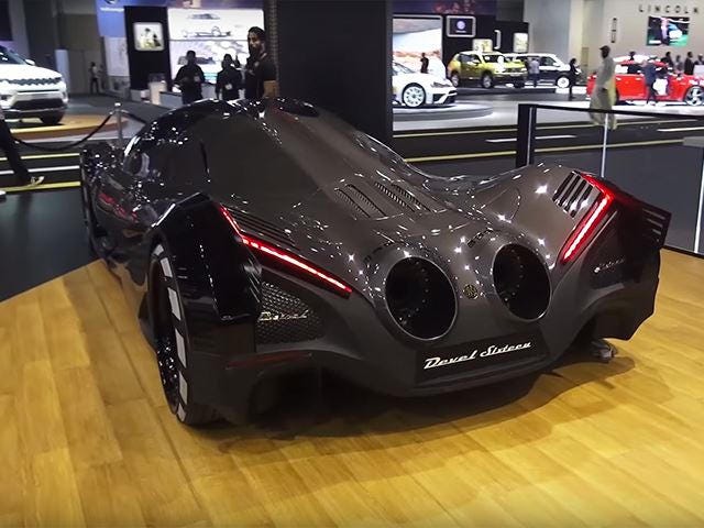 5 000 Hp Devel Sixteen Hypercar Looks Production Ready In Dubai By Sam Maven Motorious Medium